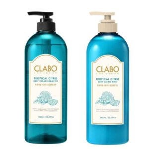 Kerasys - CLABO - Kit Tropical Citrus Deep Clean  (Shampoo 960ml + Condicionador 960ml)