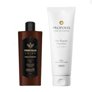 Kerasys - Duo de Máscaras (Propolis Hair Bonding Treatment 250ml + Propolis Energy Shine Treatment 180ml)