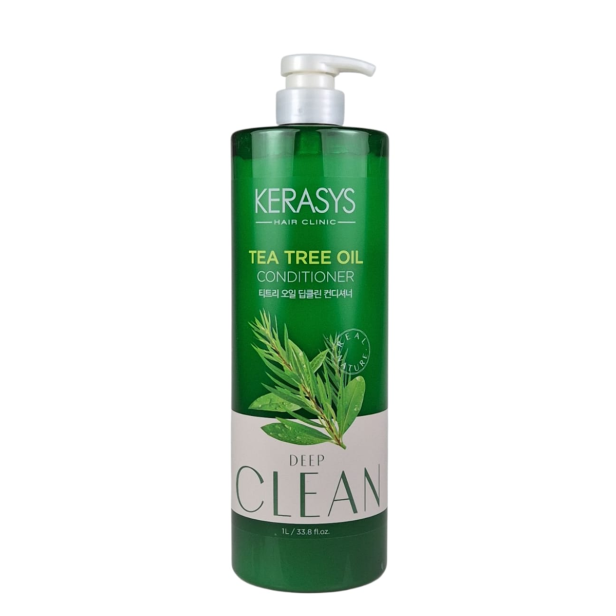 Kerasys Natural Recipe - Tea Tree Oil - Condicionador 1L (Made in Korea) - Nova Embalagem